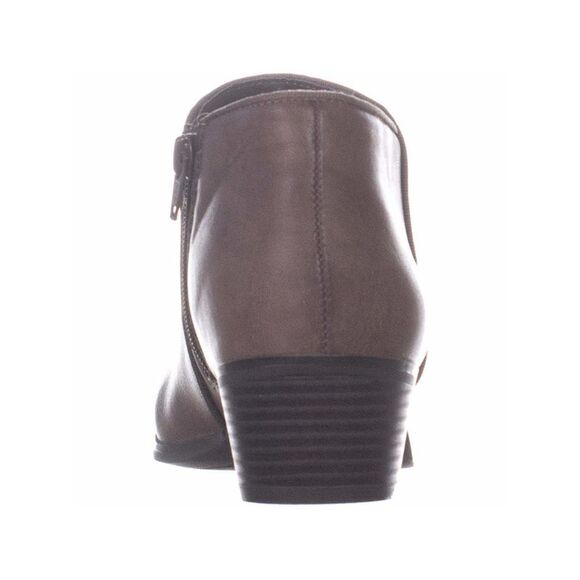 STYLE & COMPANY Womens Brown Padded Wileyy Almond Toe Block Heel Booties 9.5 M - Picture 2 of 5